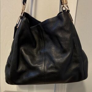 Coach Elegant Black Leather Purse